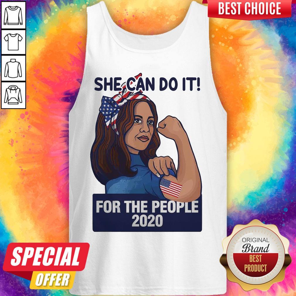 She Can Do It For The People 2020 Shirts She Can Do It For The People 2020 Tank Top