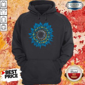 Sunflower South Dakota Flag Hoodie