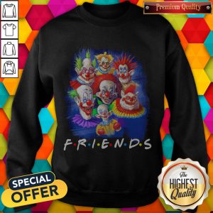 Top It Peniswise Characters Friends Halloween Sweatshirt