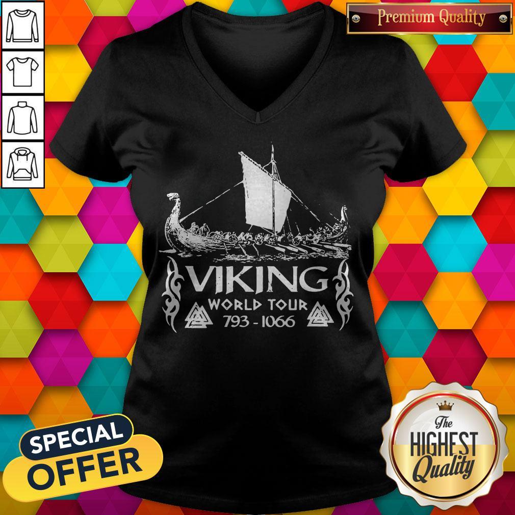 Top Viking World Tour 793 1066 Shirt Top Viking World Tour 793 1066 V-neck