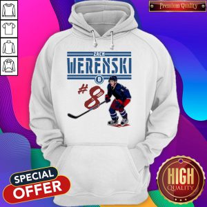 Top Zach Werenski Columbus Hockey Official Hoodie