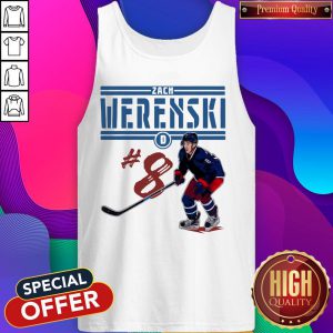 Top Zach Werenski Columbus Hockey Official Tank Top