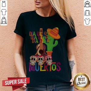 Dia De Los Muertos Fiesta Mexicana Day Of The Dead Dia De Muertos Sugar Skull V-neck