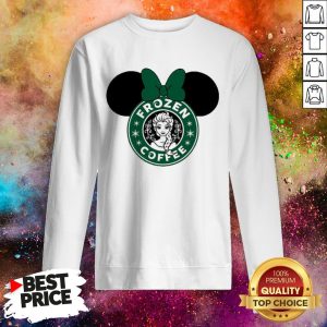 Disney Minnie Mouse Starbuck Frozen Coffee Sweatshirt