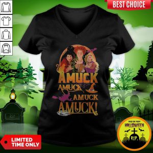 Halloween Hocus Pocus Amuck V-neck