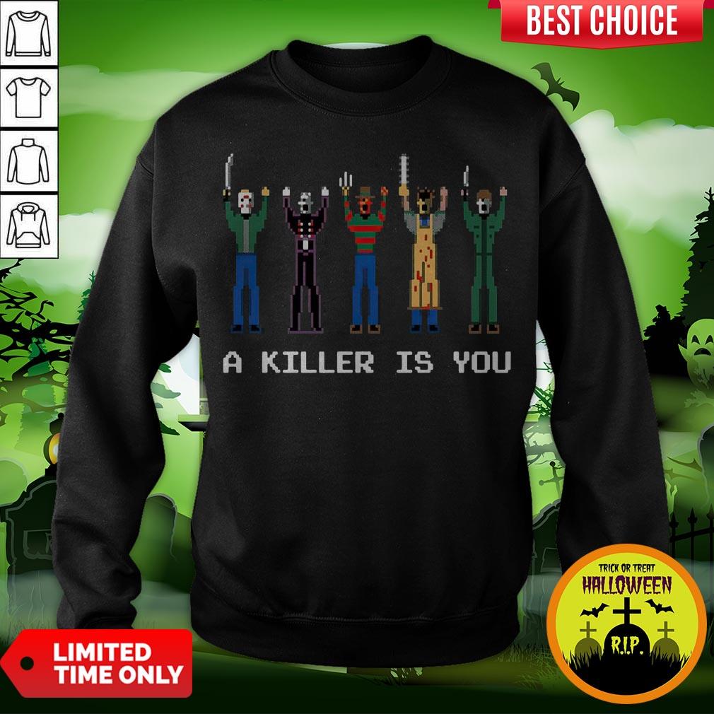 Halloween Horror Characters A Killer Is You Lego Shirt Halloween Horror Characters A Killer Is You Lego Sweatshirt