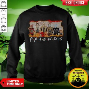 Halloween Horror Characters Friends Blood Sweatshirt