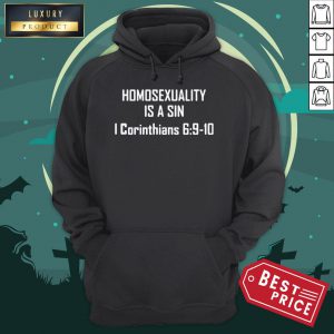Homosexuality Is A Sin I Corinthians 6 9 10 Hoodie