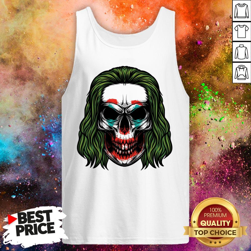 Joker Clown Skull Day Of Dead Muertos Shirt Joker Clown Skull Day Of Dead Muertos Tank Top