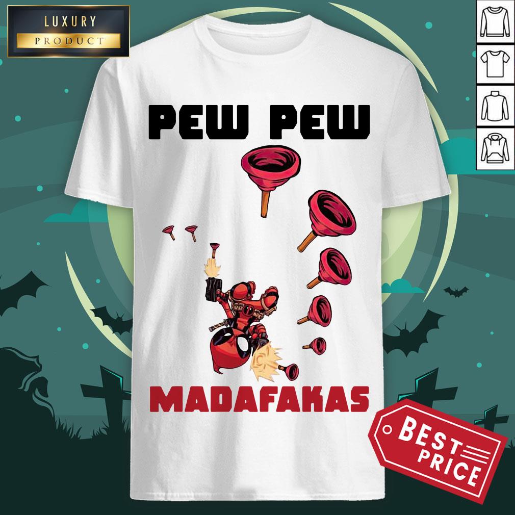 Official Baby Yoda Deadpool Pew Pew Madafakas Shirt Official Baby Yoda Deadpool Pew Pew Madafakas Shirt