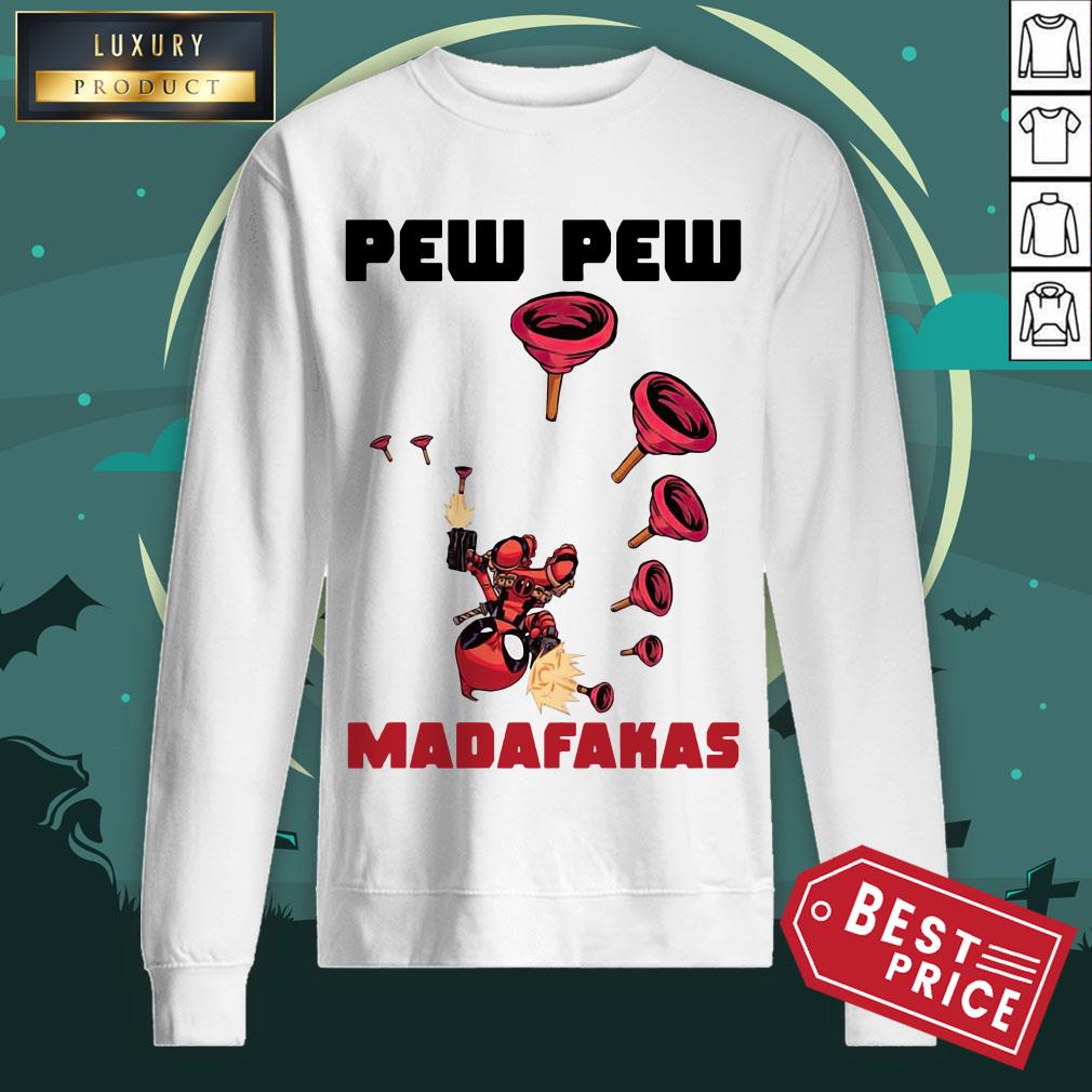 Official Baby Yoda Deadpool Pew Pew Madafakas Shirt Official Baby Yoda Deadpool Pew Pew Madafakas Sweatshirt
