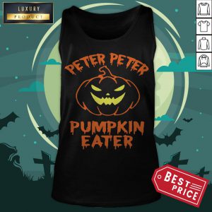 Peter Peter Pumpkin Eater Halloween Tank Top