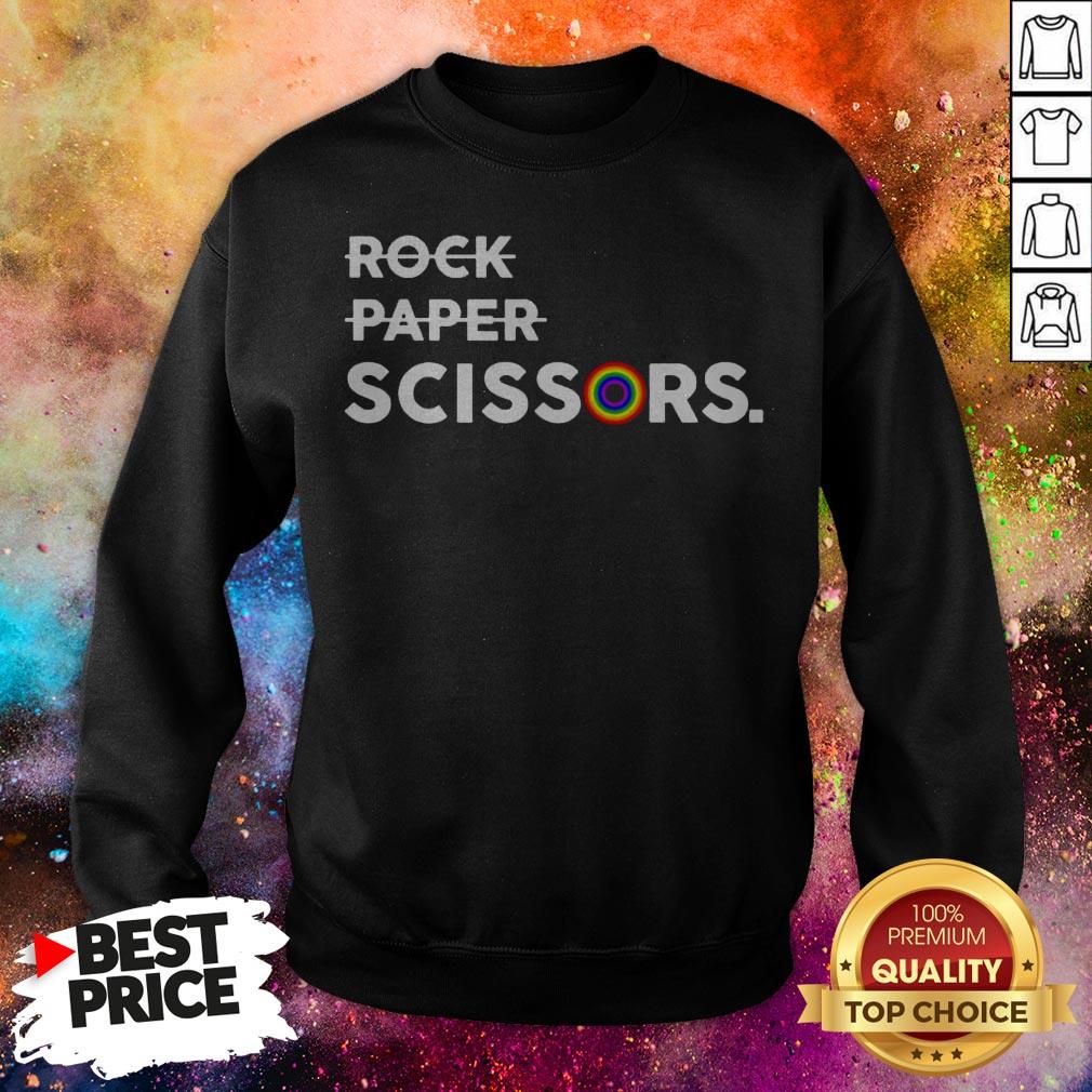 Rock Paper And Scissors LGBT Shirt Rock Paper And Scissors LGBT Sweatshirt