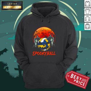 Sookyball Sunset Tomb Ghost Halloween Hoodie