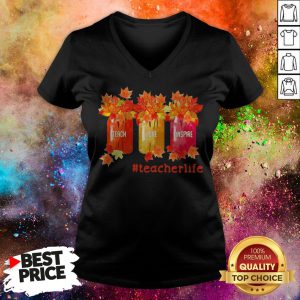 Teach Love Inspire Teacherlife V-neck