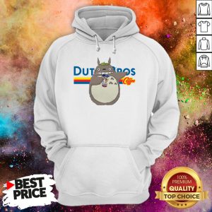 Totoro Drinking Dutch Bros Coffee Hoodie