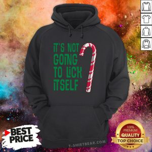 Hot It’s Not Going To Lick Itself Christmas Raglan Hoodie - Design By T-shirtbear.com