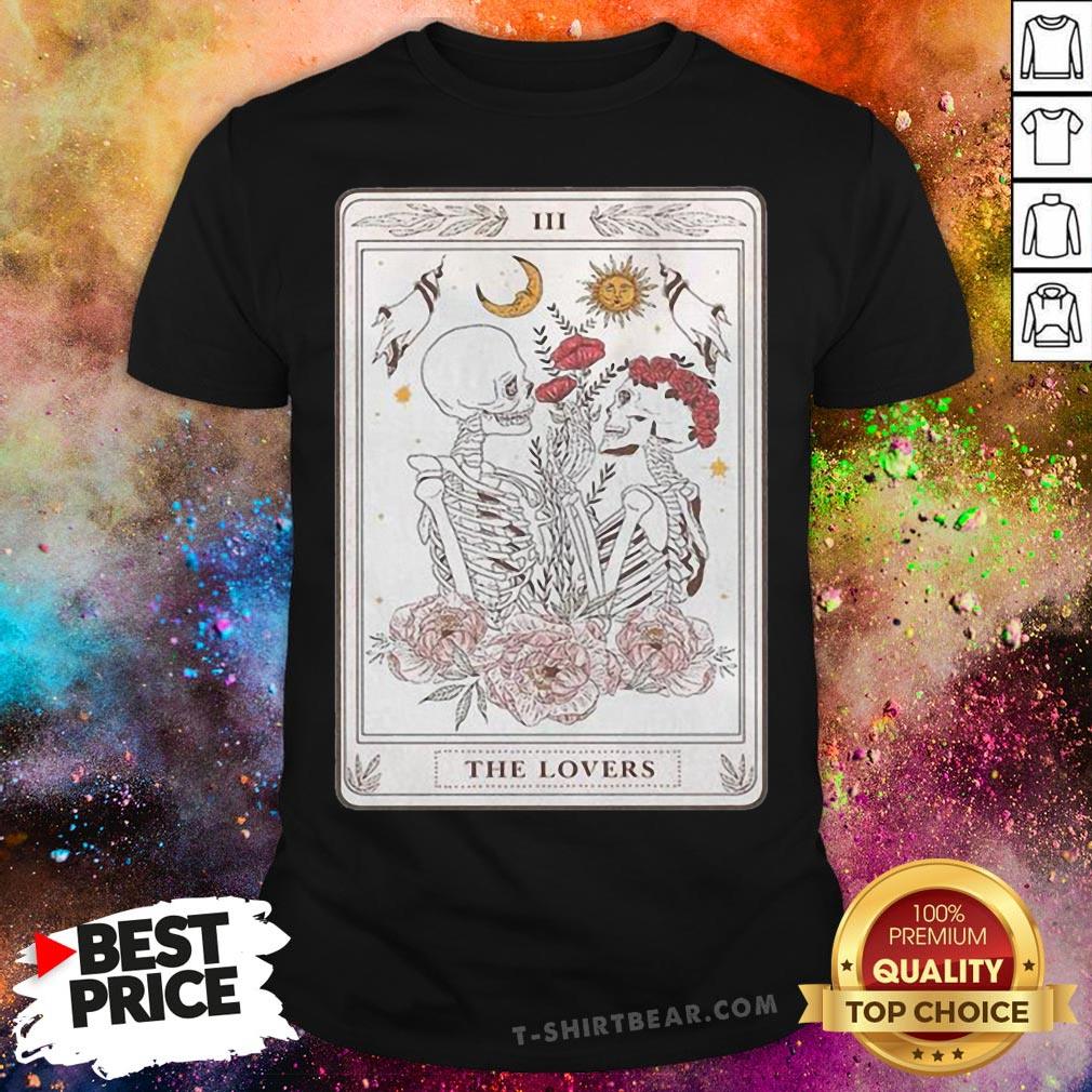 Awesome The Lovers Skelete Shirt Awesome The Lovers Skelete Shirt - Design By T-shirtbear.com