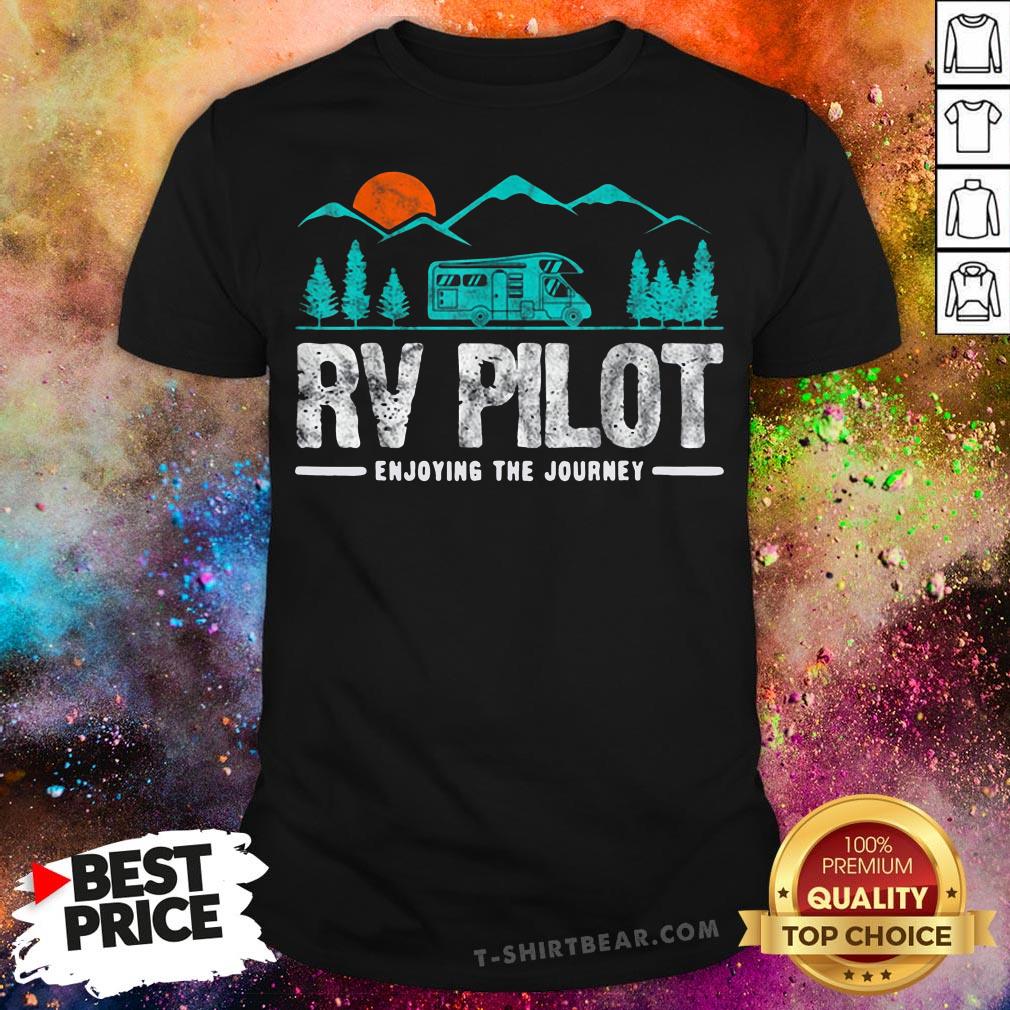 Good Enjoying The Journey RV Pilot Camp Shirt Good Enjoying The Journey RV Pilot Camp Shirt - Design By T-shirtbear.com