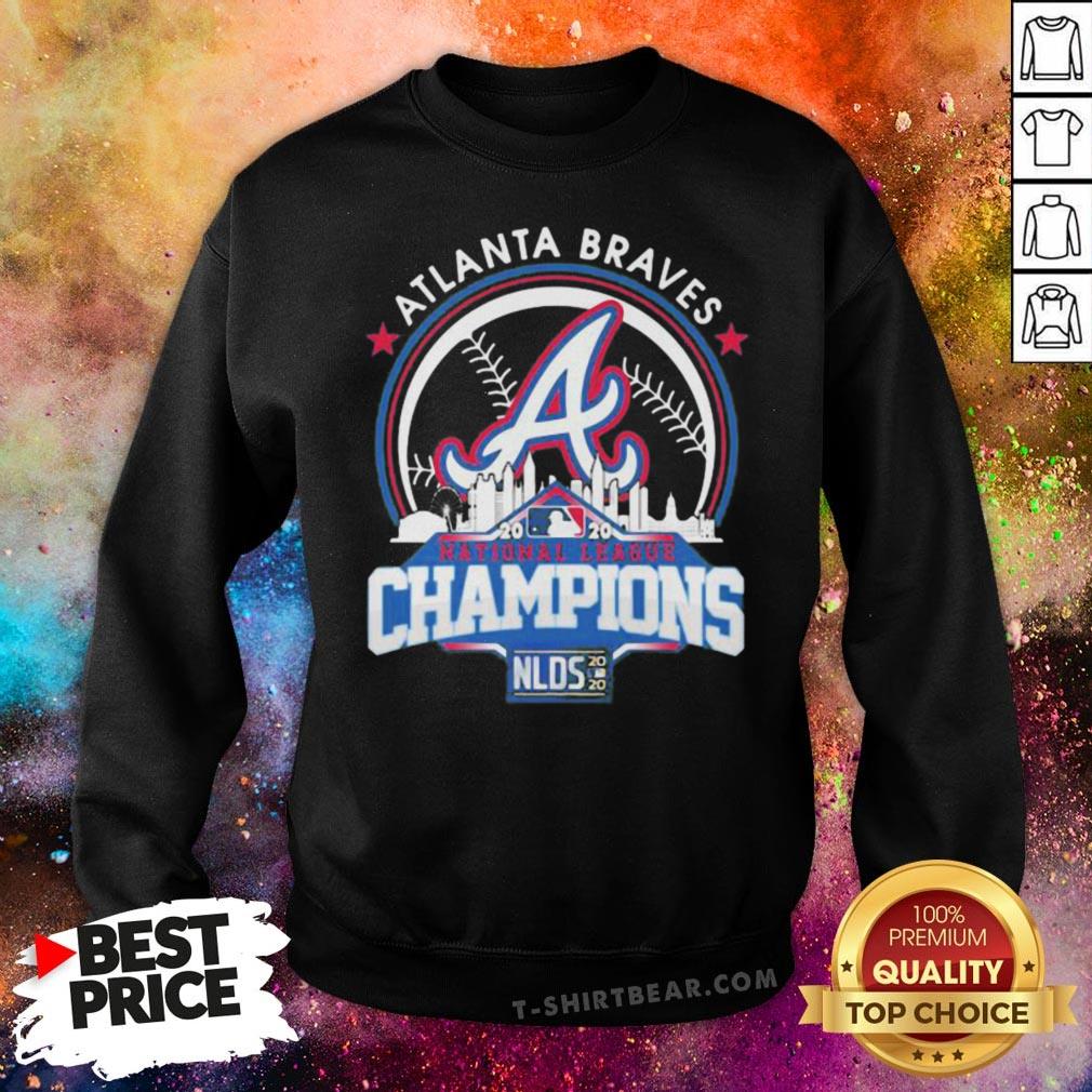 Awesome Atlanta Braves National League Champions NLDS 2020 Sweatshirt - Design By T-shirtbear.com Awesome Atlanta Braves National League Champions NLDS 2020 Sweatshirt - Design By T-shirtbear.com