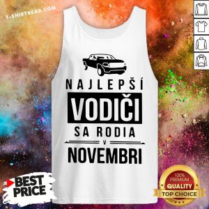 Original Car Najlepsi Vodici Sa Rodia Novembri Tank Top - Design By T-shirtbear.com