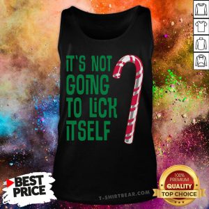 Hot It’s Not Going To Lick Itself Christmas Raglan Tank Top - Design By T-shirtbear.com