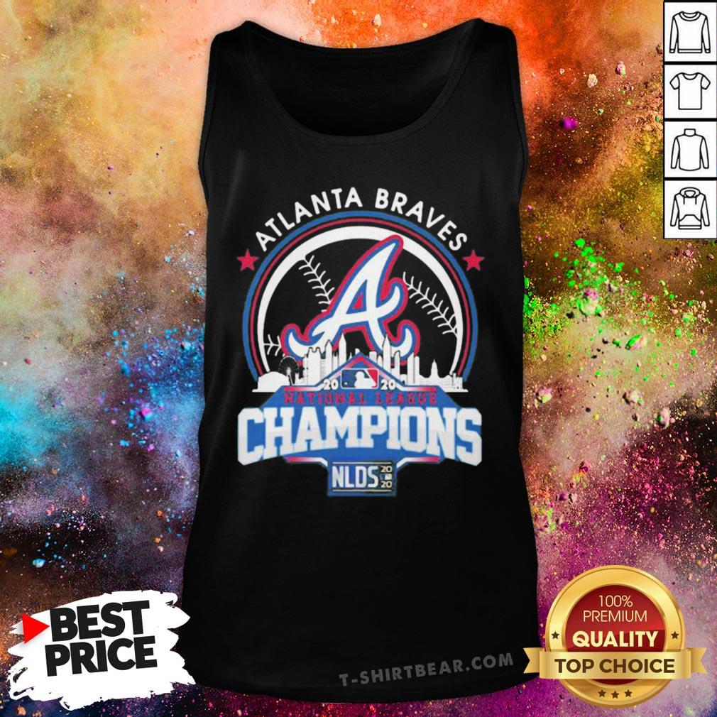 Awesome Atlanta Braves National League Champions NLDS 2020 Tank Top - Design By T-shirtbear.com Awesome Atlanta Braves National League Champions NLDS 2020 Tank Top - Design By T-shirtbear.com