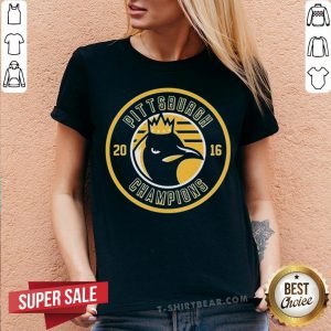Premium Pittsburgh 2016 Champions V-neck - Design By T-shirtbear.com