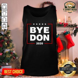 Better Byedon 2020 Stars Election Tank Top- Design by T-shirtBear.com