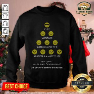 Congratulations Chef Manager Abteilungsleiter Arbeiter Und Angestellte Sweatshirt- Design by T-shirtBear.com