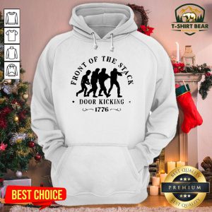 Funny Recon Jacks Apparel Front Of The Stack Door Kicking 1776 Hoodie - Design By T-shirtbear.com