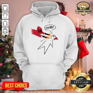 Funny Ouchie Sketch Deadpool Hoodie - Design By T-shirtbear.com
