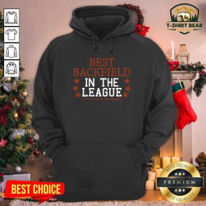 Best Backfield In The League This Claim In Not Disputed Hoodie - Design by T-shirtBear.com
