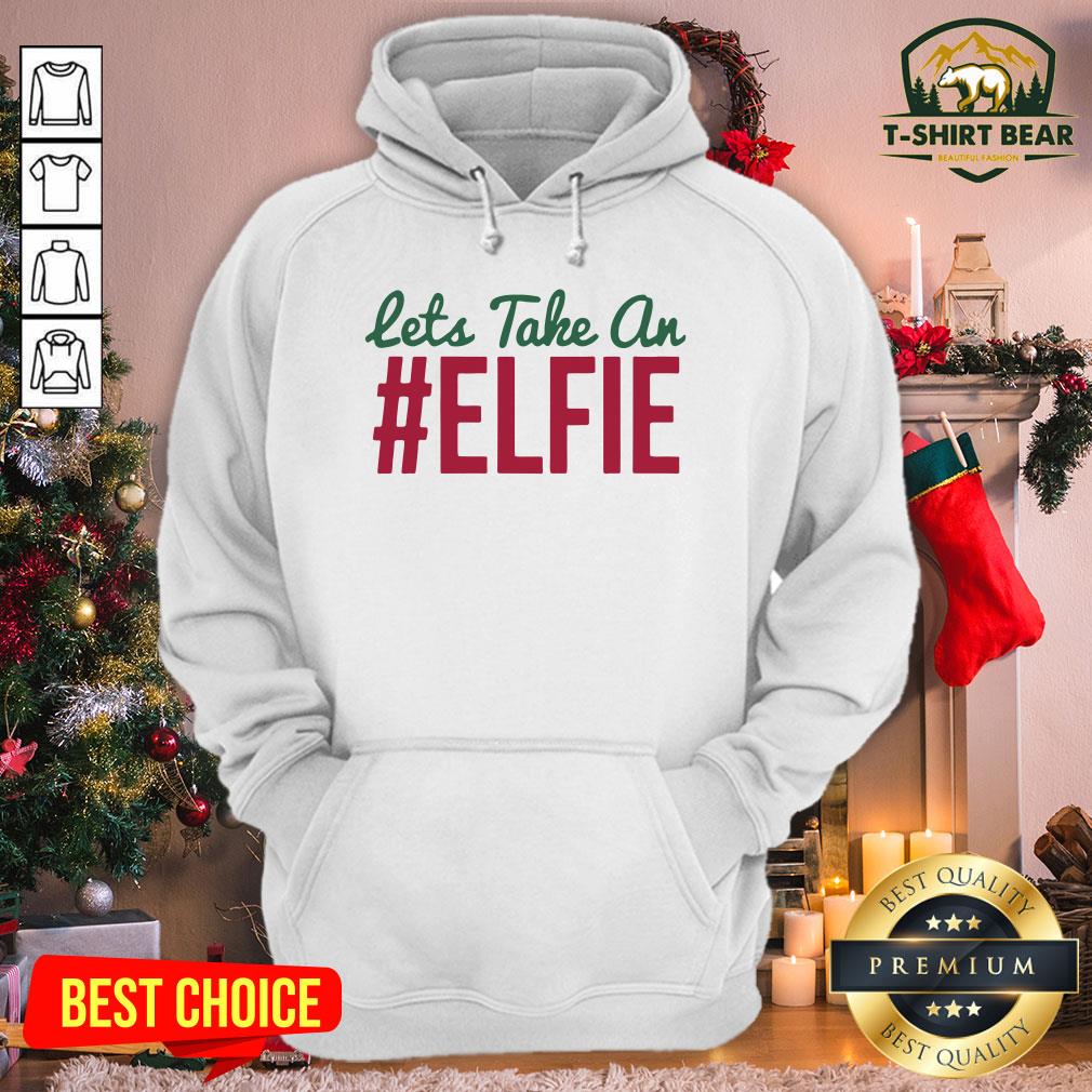 Cool Let’s Take An #Elfie Christmas Hoodie - Design By T-shirtbear.com Cool Let’s Take An #Elfie Christmas Hoodie - Design By T-shirtbear.com