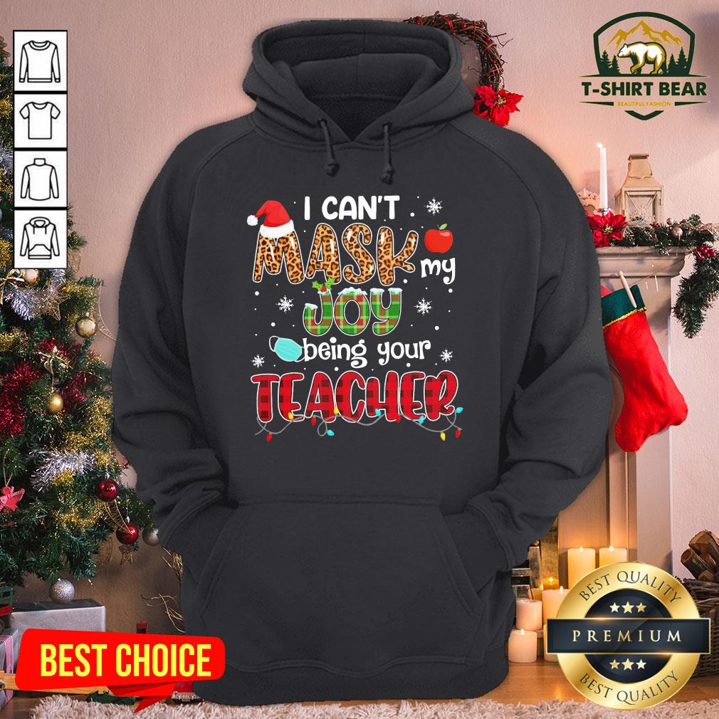 Cool I Can’t Mask My Joy Being Your Teacher Christmas Hoodie - Design By T-shirtbear.com Cool I Can’t Mask My Joy Being Your Teacher Christmas Hoodie - Design By T-shirtbear.com