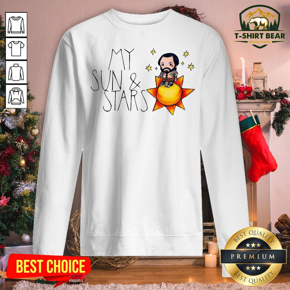 Lovely My Sun And Stars Sweatshirt - Design By T-shirtbear.com Lovely My Sun And Stars Sweatshirt - Design By T-shirtbear.com