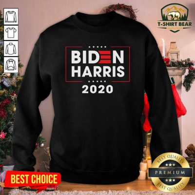 Biden Harris Stars 2020 President Vote Election Sweatshirt - Design by T-shirtbear.com