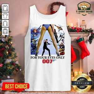 Pretty James Bond 007 For Your Eyes Only 1970’s Tank Top - Design By T-shirtbear.com