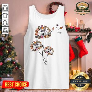 Lovely Owls Dandelions Tank Top - Design By T-shirtbear.com