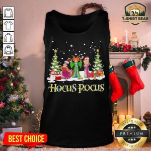Colorful Hocus Pocus Happy Light Christmas 2020 Tank Top - Design By T-shirtbear.com