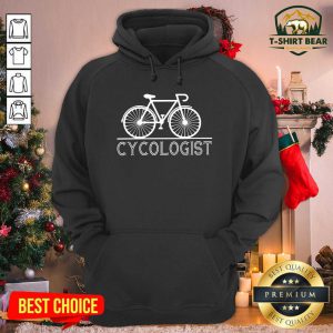 The Bicycle Cycologist Hoodie - Design by T-shirtbear.com