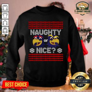 Kams Naughty Or Nice Sweatshirt - Design by T-shirtbear.com