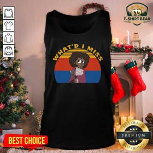Daveed Diggs Thomas Jefferson What’d I Miss Vintage Tank Top - Design by T-shirtbear.com