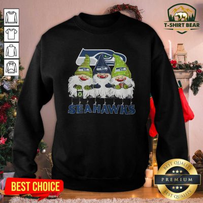 Seattle Seahawks Gnomies Christmas Sweatshirt - Design by T-shirtbear.com Seattle Seahawks Gnomies Christmas Sweatshirt - Design by T-shirtbear.com