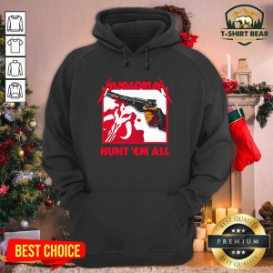 Star Wars The Mandalorian Hunt Em All Hoodie - Design by T-shirtbear.com