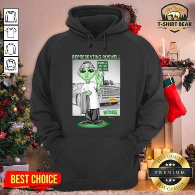 Aliens Representing Roswell Homies Hoodie - Design by T-shirtbear.com Aliens Representing Roswell Homies Hoodie - Design by T-shirtbear.com