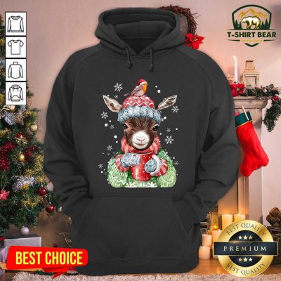 Goat Warm Winter Gift For Farm Animal Lover Ugly Christmas Hoodie - Design by T-shirtbear.com Goat Warm Winter Gift For Farm Animal Lover Ugly Christmas Hoodie - Design by T-shirtbear.com
