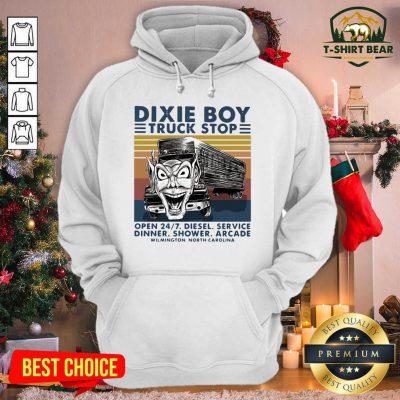 Dixie Boy Truck Stop Open 247 Diesel Service Dinner Shower Arcade Wilmington North Carolina Vintage Retro V-neck - Design by T-shirtbear.com Dixie Boy Truck Stop Open 247 Diesel Service Dinner Shower Arcade Wilmington North Carolina Vintage Retro V-neck - Design by T-shirtbear.com