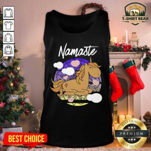 Unicorn Namaste Tank Top - Design by T-shirtbear.com