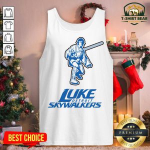 Detroit Luke Skywalkers Tank Top - Design by T-shirtbear.com